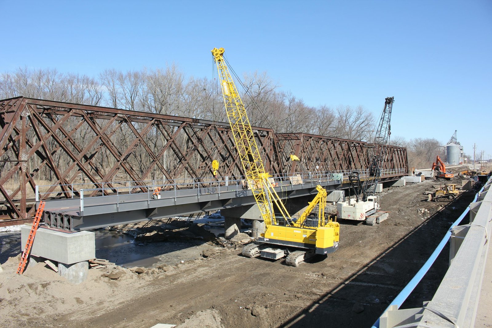 East end during replacement